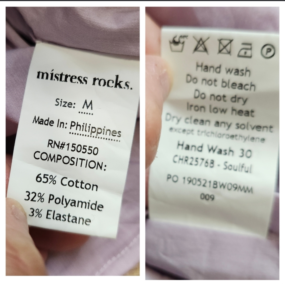 Mistress Rocks Lilac Mini Dress - Picture 13 of 16